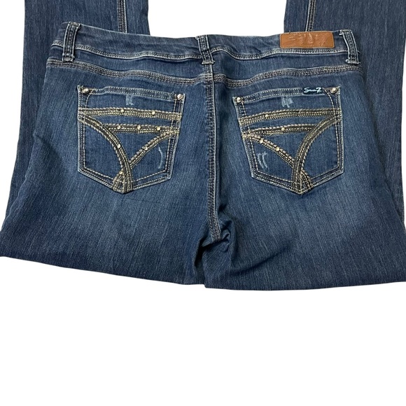 Seven7 Rocket Slim Jeans Size 14 - Picture 6 of 8